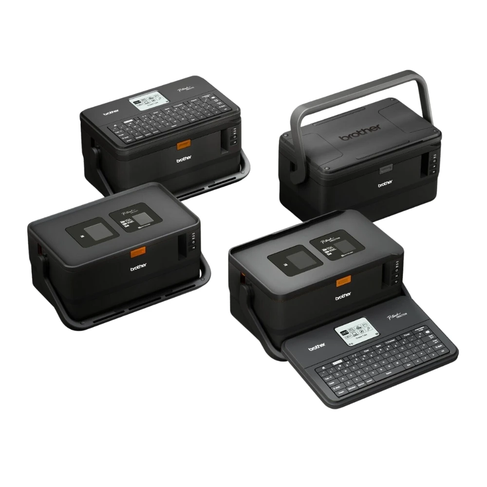 BROTHER เครื่องพิมพ์ฉลากสำหรับปลอกสายไฟ PT-E850TKWLI