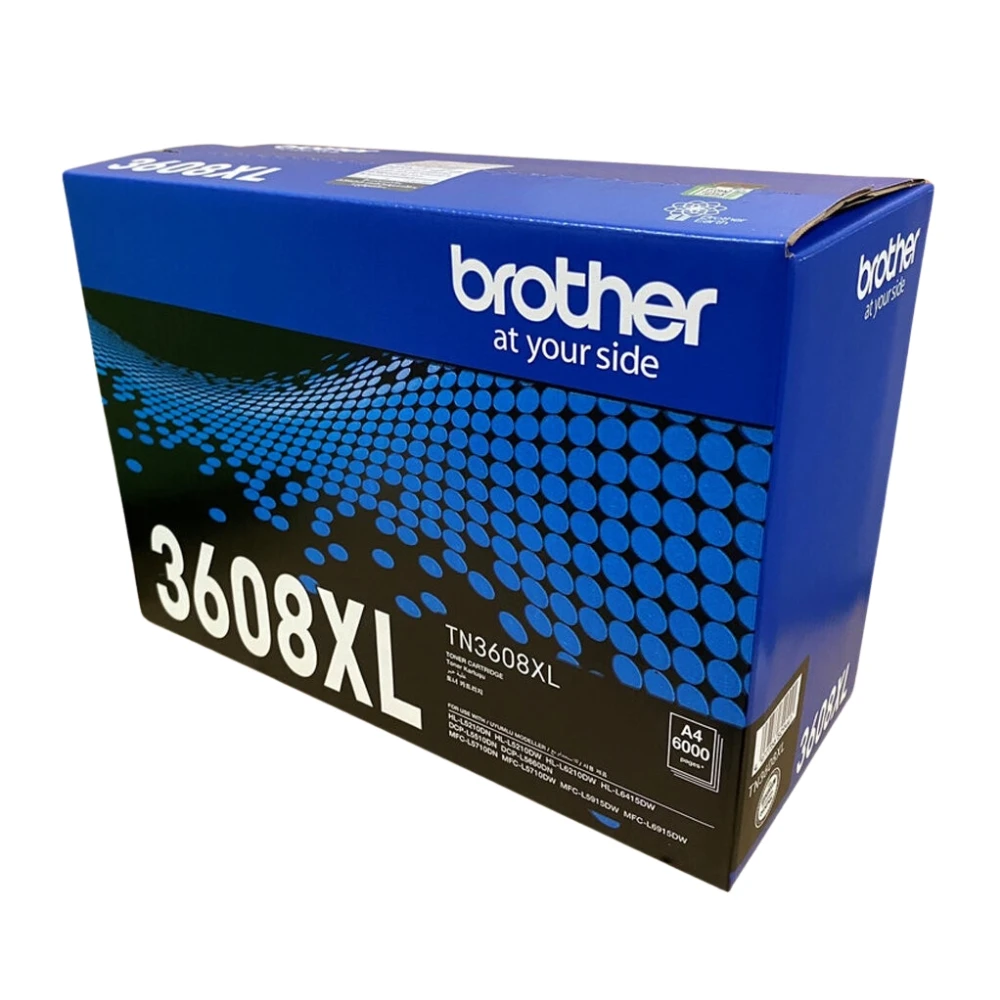 BROTHER Toner Laser ตลับหมึกพิมพ์เลเซอร์สีดำ TN-3608XL (ฺBlack)
