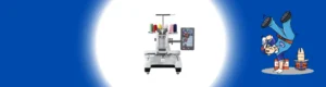จักรปักลายอัตโนมัติ (Automatic Embroidery Machine) สร้างสรรค์งานปักสวยงาม ปักได้หลายลวดลาย ใช้งานง่าย สต๊อกล่าสุด %currentyear% จากร้านเควีซี คอมพิวเตอร์
