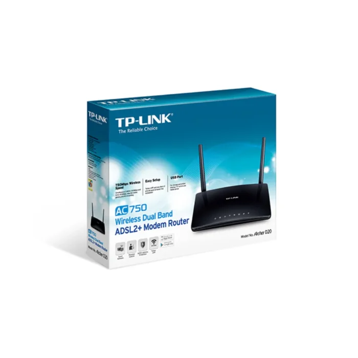 tp-link-archer-d20-modem-router-wireless-ac750-dual-band-4 TP-LINK Archer D20 โมเด็มเราเตอร์ไร้สาย AC750 Dual Band