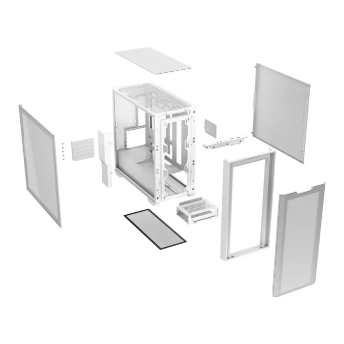 ASUS-A21-Micro-ATX-08 เคสคอมพิวเตอร์ สีขาว ASUS A21 Case White