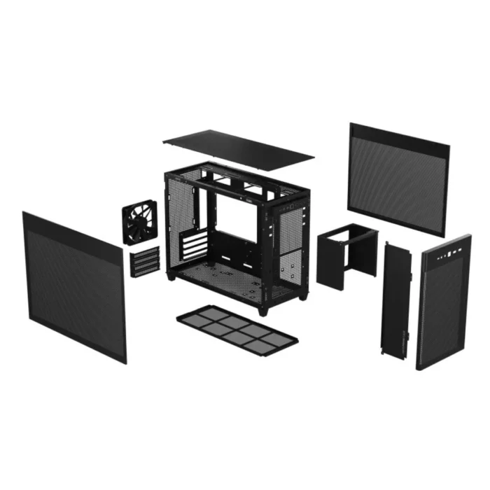 ASUS-AP201-ASUS-PRIME-CASE-MESH-04 เคสคอมพิวเตอร์ สีดำ ASUS Prime AP201 MicroATX Mesh Black