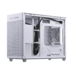 เคสคอมพิวเตอร์ สีขาว ASUS Prime AP201 MicroATX Mesh White