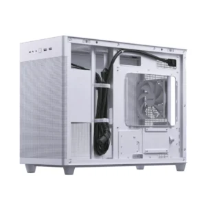 เคสคอมพิวเตอร์ สีขาว ASUS Prime AP201 MicroATX Mesh White