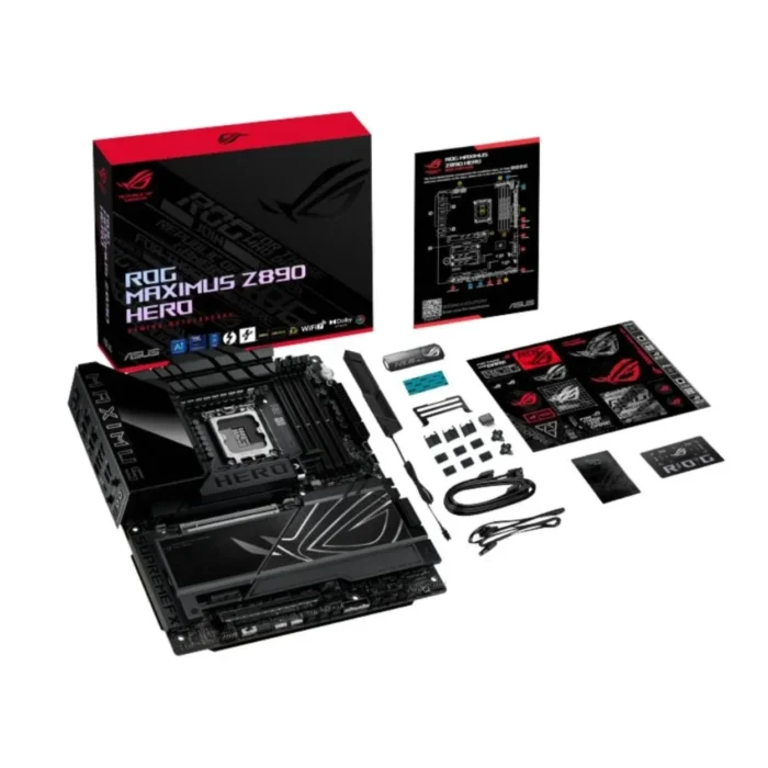ASUS-ASU-MB1ID0-M0UAY0-02 เมนบอร์ด ASUS ROG MAXIMUS Z890 HERO D5 Mainboard