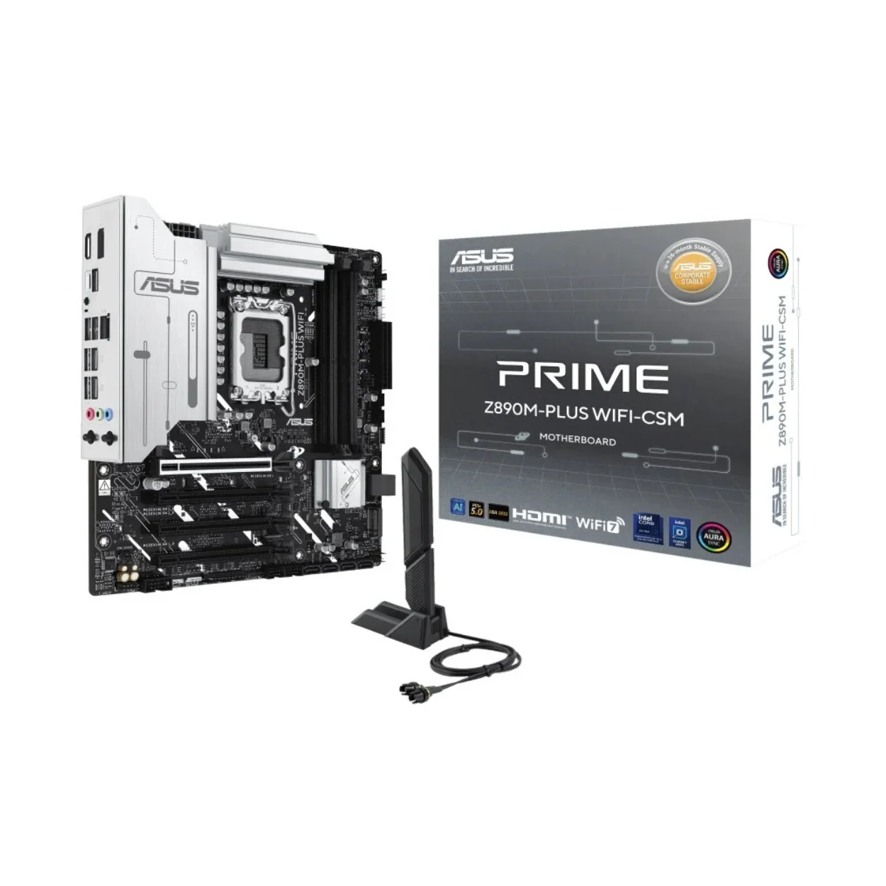 เมนบอร์ด ASUS PRIME Z890M-PLUS WIFI-CSM D5 Mainboard