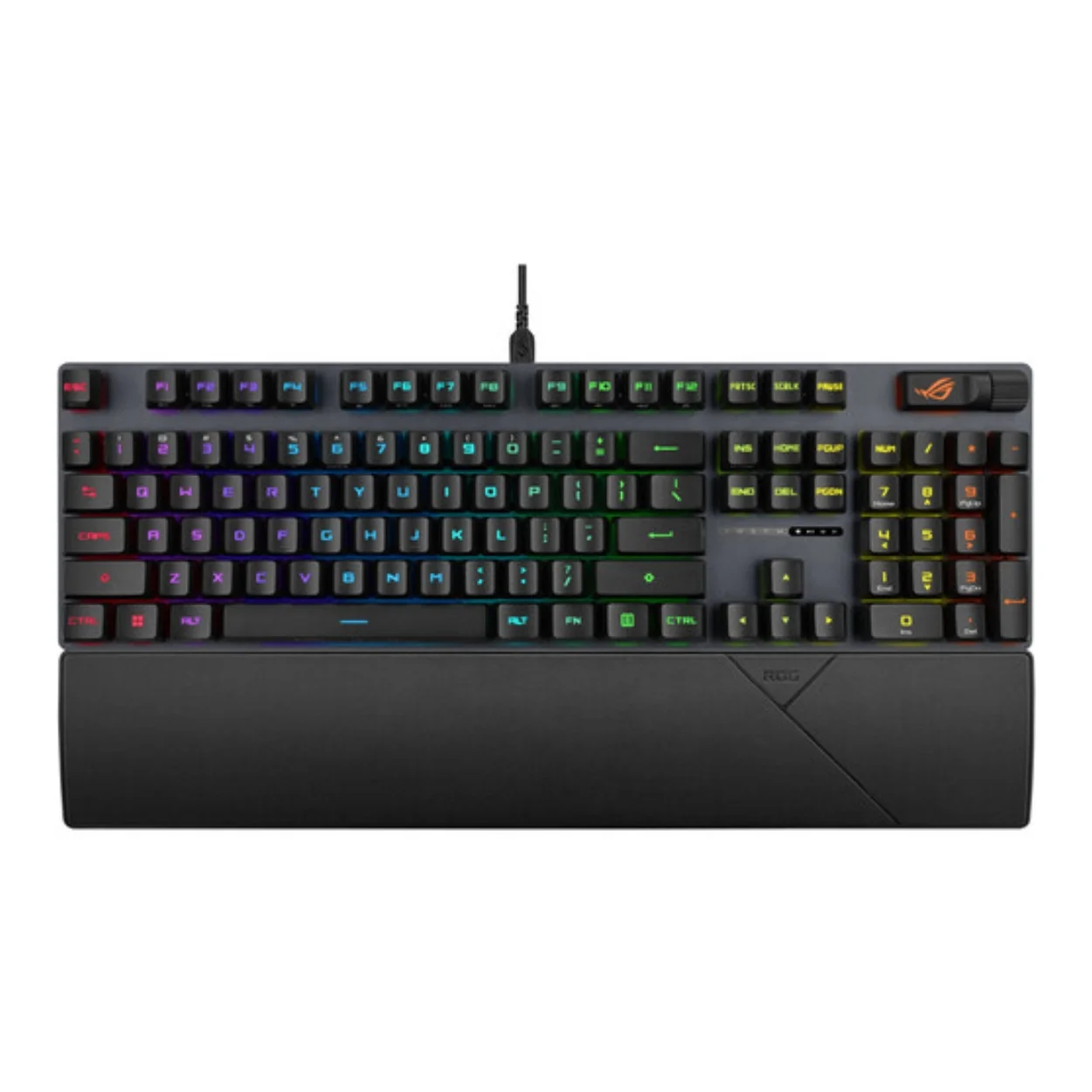 คีย์บอร์ดเกมมิ่งภาษาไทย ปุ่มสีแดง ASUS ROG Strix Scope II RX รุ่น XA12