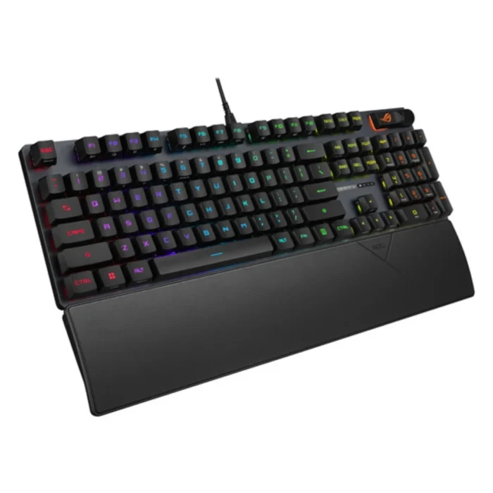 ASUS-ASU-MP0350-BKLA00-02-1 คีย์บอร์ดเกมมิ่งภาษาไทย ปุ่มสีแดง ASUS ROG Strix Scope II RX รุ่น XA12