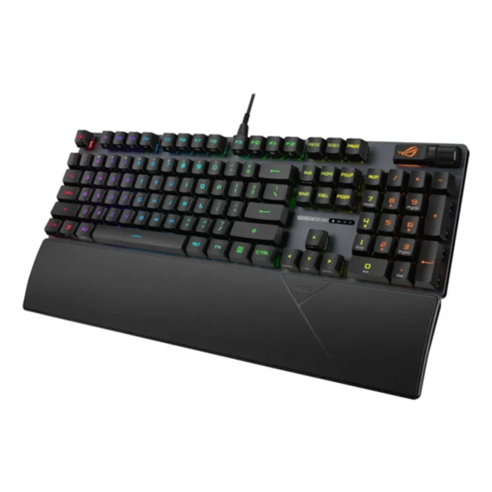 ASUS-ASU-MP0350-BKLA00-03-1 คีย์บอร์ดเกมมิ่งภาษาไทย ปุ่มสีแดง ASUS ROG Strix Scope II RX รุ่น XA12