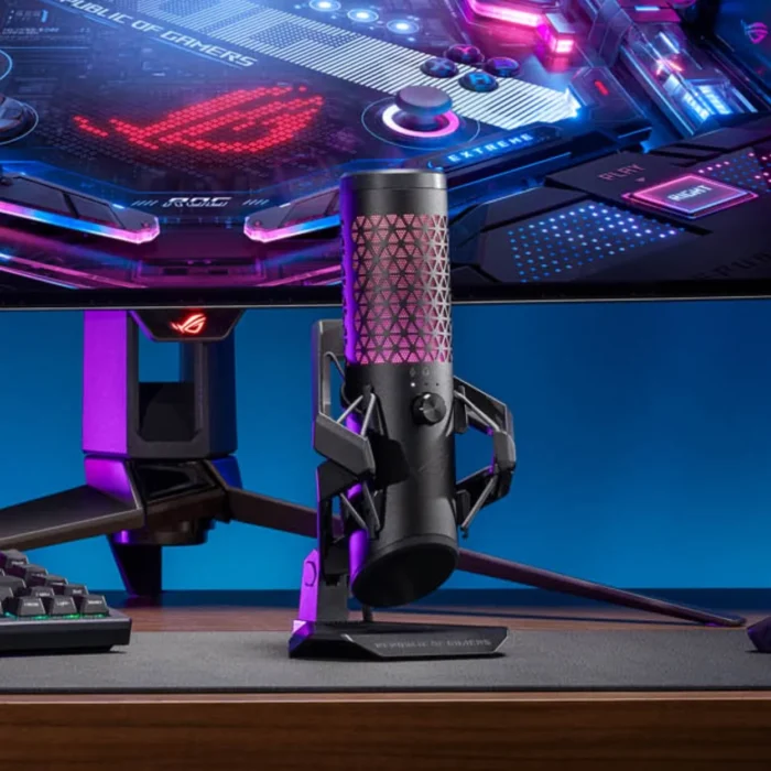 ASUS C501 ROG Carnyx Gaming Microphone 07 ไมโครโฟน สีดำ ASUS C501 ROG Carnyx Gaming Microphone Black