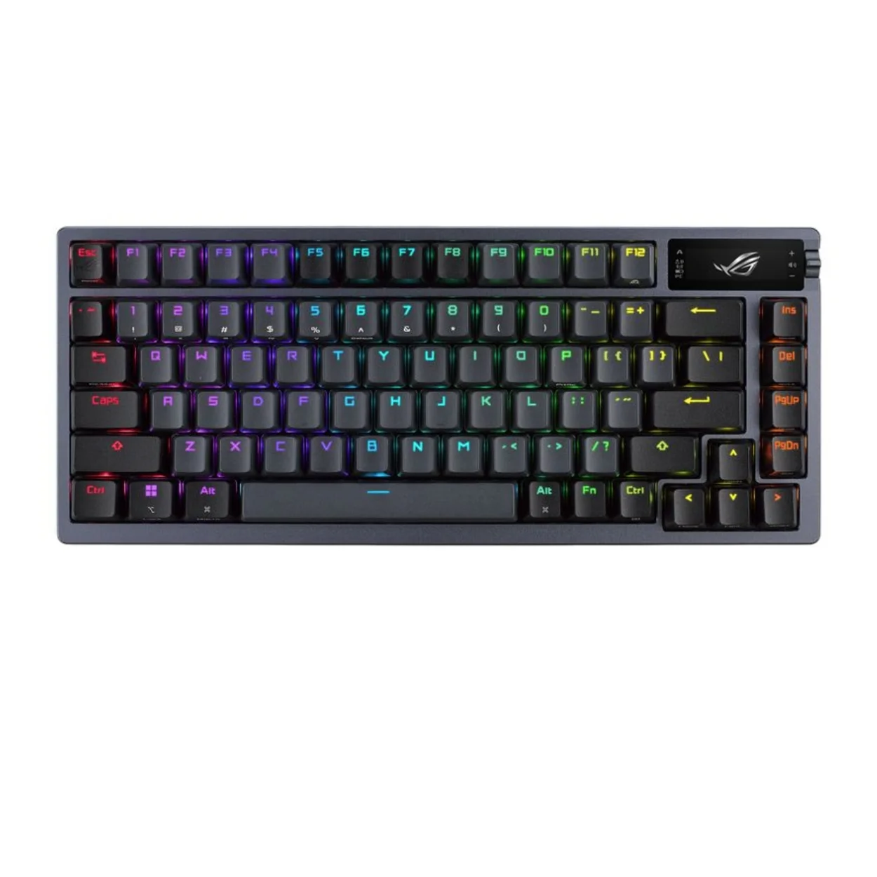 คีย์บอร์ดไร้สาย สีดำ ภาษาไทย ASUS ROG Azoth NX Red Wireless Black Keyboard