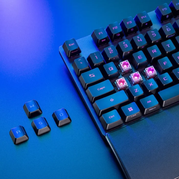 ASUS-Keyboard-XA12-ROG-Strix-Scope-II-RX-Red-02 คีย์บอร์ดเกมมิ่ง สีดำ ภาษาไทย ASUS ROG Strix Scope II RX RedKB Black Keyboard (เสียงคลิกและแรงต้าน 2 จังหวะ)