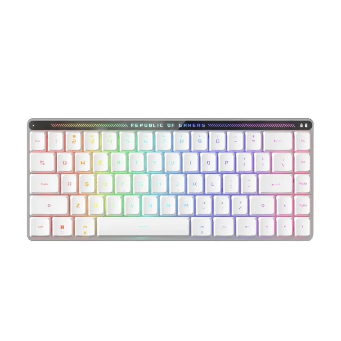 ASUS-M603-Falchion-Low-Profile-RX-Red-01 คีย์บอร์ดไร้สาย สีขาว ภาษาอังกฤษ ASUS M603 Falchion Low Profile RXRed Keyboard (พิมพ์ไว สมูท เสียงเบา)