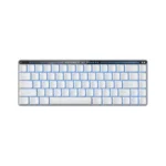 คีย์บอร์ดไร้สาย สีขาว ภาษาอังกฤษ ASUS M603 Falchion Low Profile RXBlue Keyboard (พิมพ์แล้วมีเสียงคลิก และได้แรงต้าน 2 จังหวะ)
