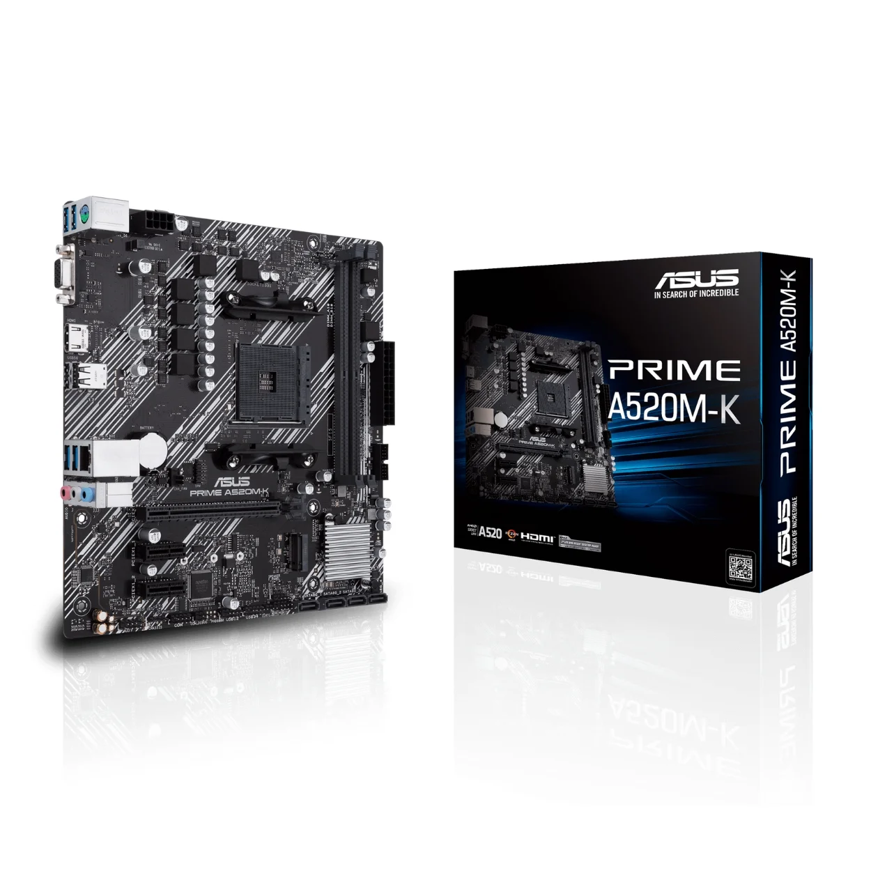 เมนบอร์ด ASUS MB Prime A520M-K/CSM DDR4 Mainboard