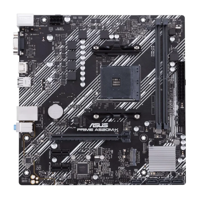 ASUS-MB-Prime-A520M-K_CSM-DDR4-02 เมนบอร์ด ASUS MB Prime A520M-K/CSM DDR4 Mainboard