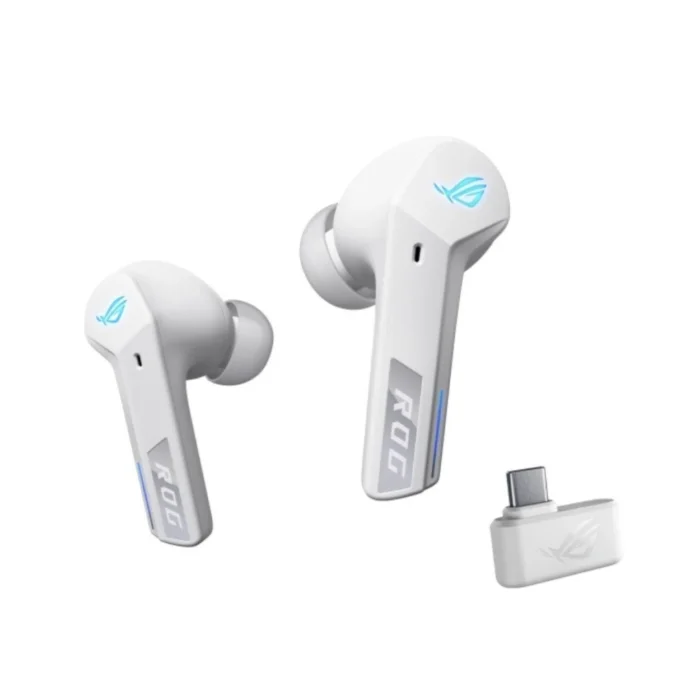 ASUS-R55ES-Cetra-True-Wireless-SpeedNova-01 หูฟังไร้สาย หูฟังเกมมิ่ง สีขาว ASUS Cetra True Wireless SpeedNova White