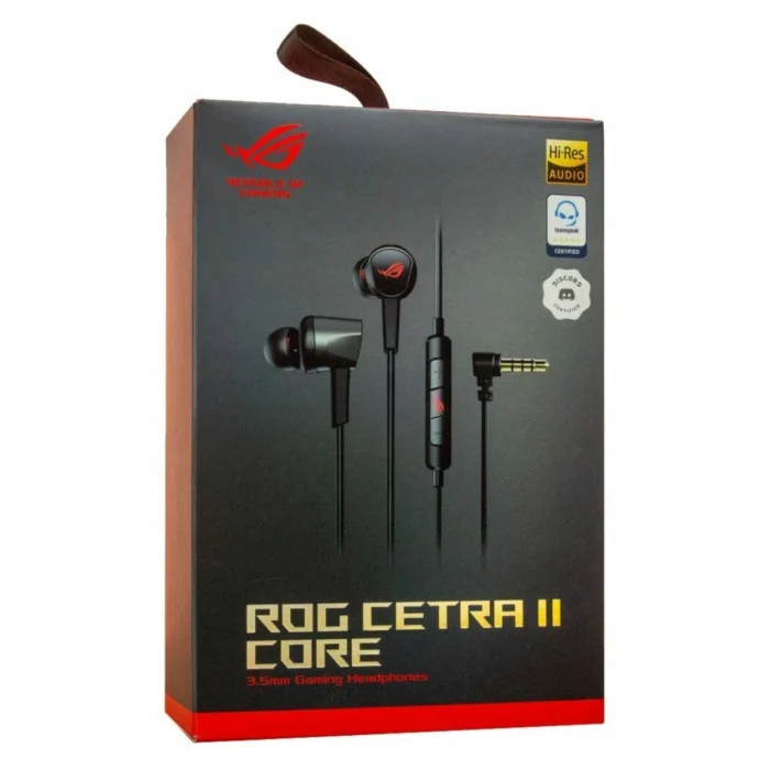 ASUS-ROG-Cetra-II-Core-Headphones-04 หูฟังอินเอียร์เกมมิ่ง 3.5 mm สีดำ ASUS ROG Cetra II Core Headphones 3.5 mm Black