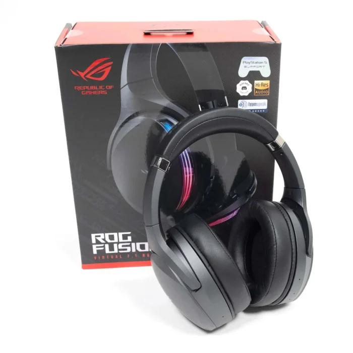 ASUS-ROG-Fusion-II-500-RGB-Gaming-Headset-02 หูฟังเกมมิ่ง สีดำ ASUS ROG Fusion II 500 RGB Gaming Headset Black