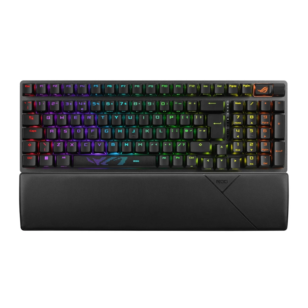 คีย์บอร์ดไร้สาย สีดำ ภาษาไทย ASUS X901 Strix ScopeII 96 NX Storm Keyboard (ความเร็วและเสถียรของปุ่มกดแบบ Walled Stem)