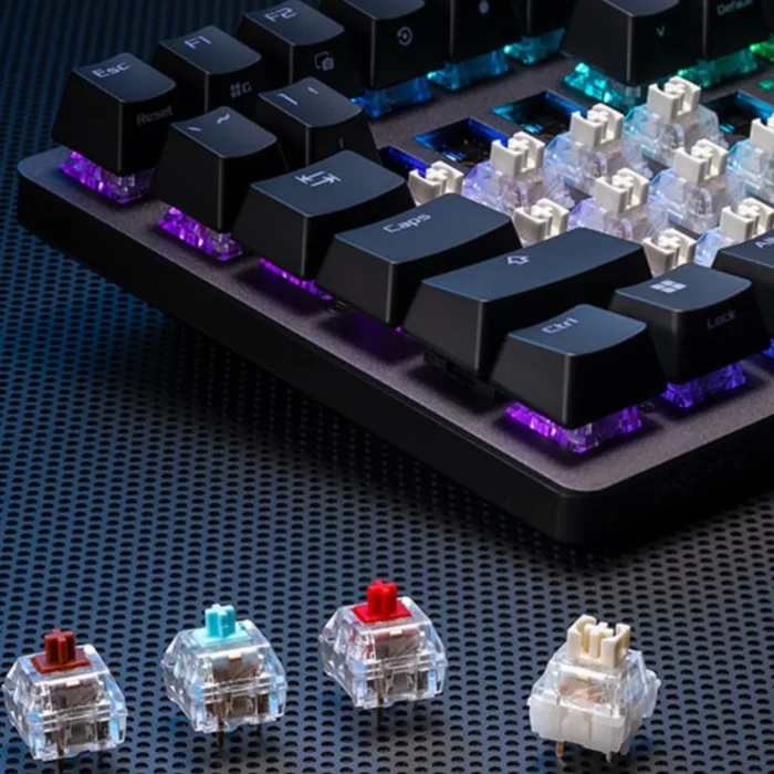 ASUS ROG Strix Scope II 96 Wireless NX Storm 03 คีย์บอร์ดไร้สาย สีดำ ภาษาไทย ASUS X901 Strix ScopeII 96 NX Storm Keyboard (ความเร็วและเสถียรของปุ่มกดแบบ Walled Stem)