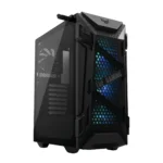 เคสคอมพิวเตอร์ สีดำ ASUS TUF Gaming GT301 ATX Mid-Tower Compact Case พร้อมพัดลม ARGB