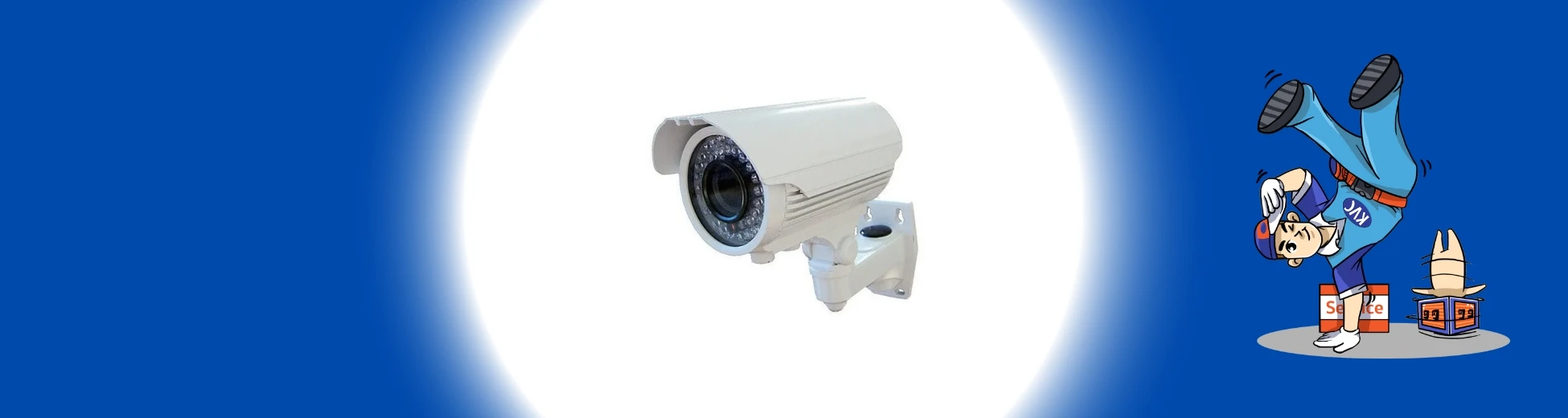 กล้องวงจรปิด (CCTV Camera) กล้องวงจรปิด IP, Analog, Dome, Bullet สต๊อกล่าสุด %currentyear% จากร้านเควีซี คอมพิวเตอร์