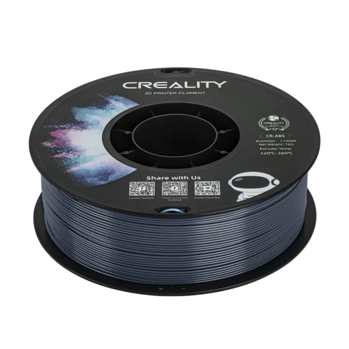 CR-ABS-Grey-1.75mm-1KG-02 เส้นพลาสติก 3D สีเทา Creality CR-ABS Grey 1.75mm 1KG