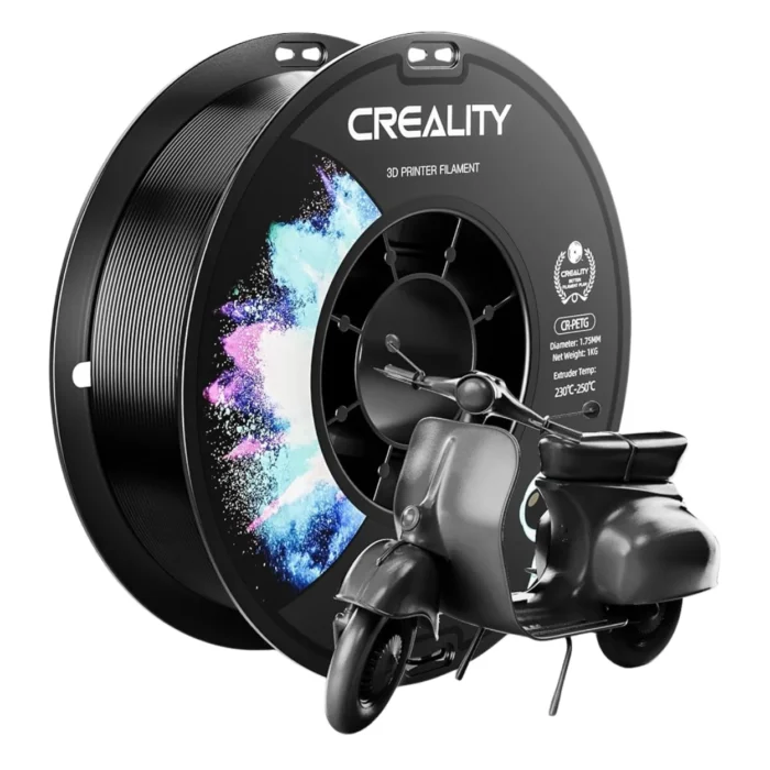 CR-PETG-Filament-Black-1.75mm-1KG-01 เส้นพลาสติก 3D สีดำ Creality CR-PETG Filament Black 1.75mm 1KG