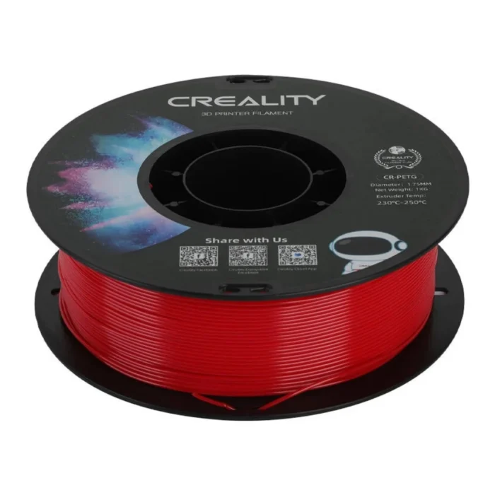 CR-PETG-Filament-Red-1.75mm-1KG-03 เส้นพลาสติก 3D สีแดง Creality CR-PETG Filament Red 1.75mm 1KG