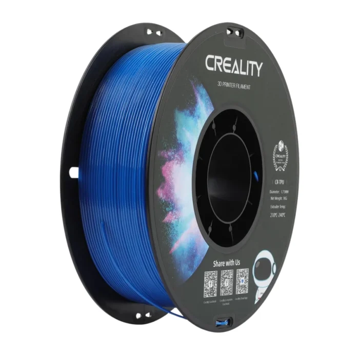 CR-TPU-Blue-1.75mm-1KG-02 เส้นพลาสติก 3D สีฟ้า Creality CR-TPU Blue 1.75mm 1KG