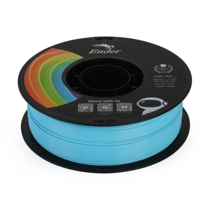 Ender-PLA-Filament-1.75mm-1KG-Blue-02 เส้นพลาสติก 3D สีฟ้า Creality Ender-PLA+ Filament 1.75mm 1KG Blue