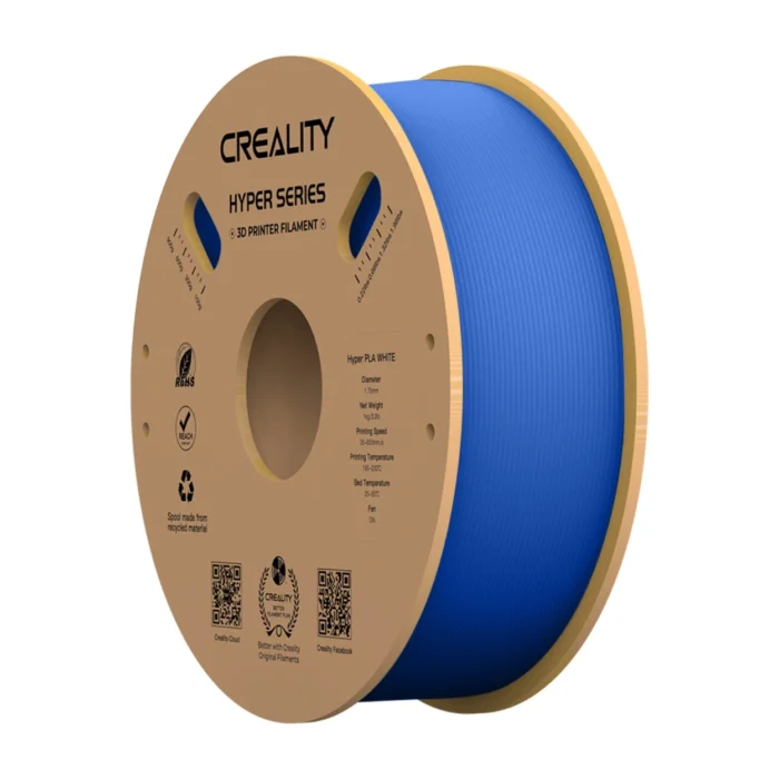 Hyper-PLA-Blue-1.75-mm-1KG-03 เส้นพลาสติก 3D สีฟ้า Creality Hyper PLA Blue 1.75 mm 1KG