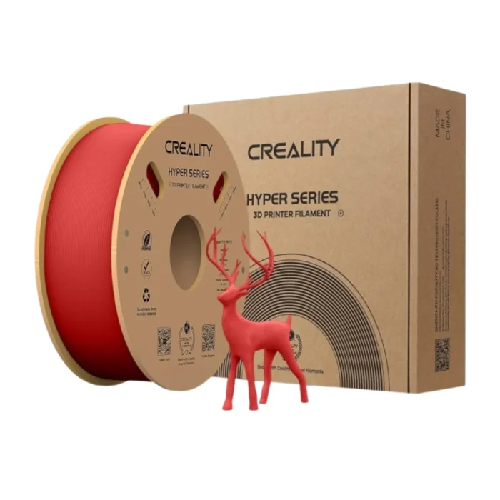 Hyper-PLA-Red-1.75-mm-1KG-02 เส้นพลาสติก 3D สีแดง Creality Hyper PLA Red 1.75 mm 1KG