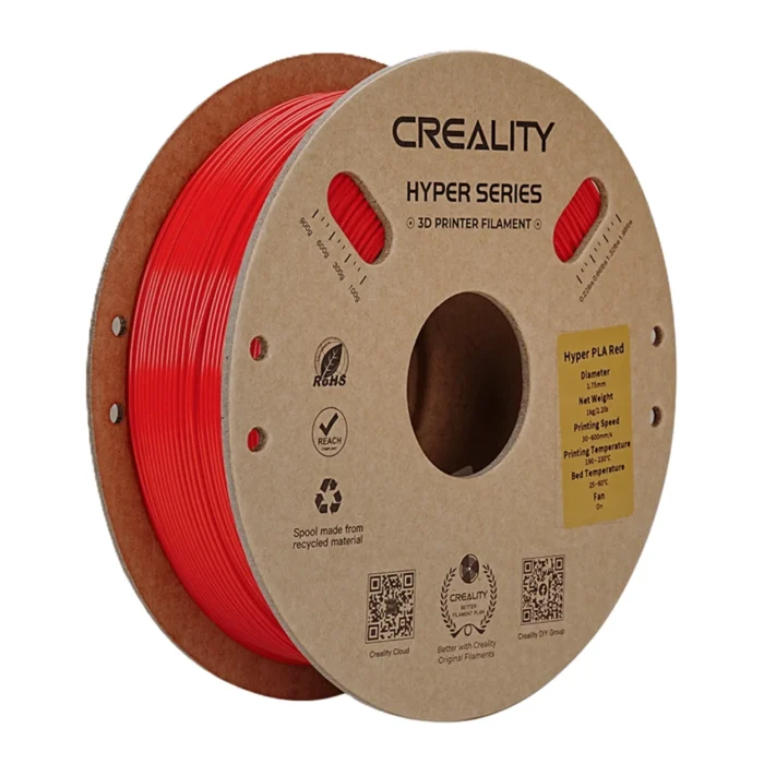 Hyper-PLA-Red-1.75-mm-1KG-03 เส้นพลาสติก 3D สีแดง Creality Hyper PLA Red 1.75 mm 1KG