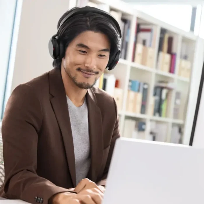 ชุดหูฟัง Jabra Evolve2 30 SE, MS Stereo USB-C พร้อมอะแดปเตอร์ USB-A