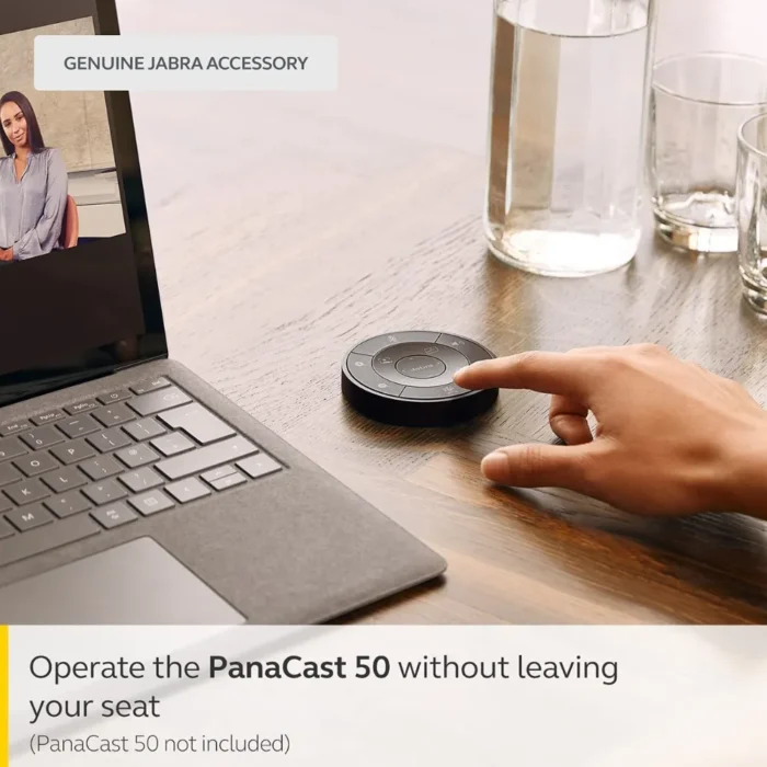 Jabra-PanaCast-50-Remote-Black-02 รีโมทคอนโทรล Jabra PanaCast 50 รุ่นสีดำ