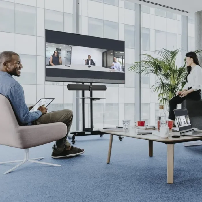 PanaCast-50-Video-Bar-SystemUC-VB-TC-US-Charger-A-03 ชุดวีดีโอคอนเฟอเรนซ์ Jabra PanaCast 50 System (UC, Video Bar & Tablet Control)