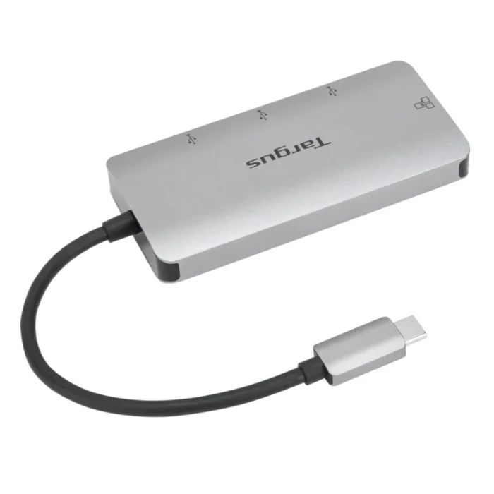 Targus USB C MultiPort Hub with Ethernet Adapter 01 Targus USB-C Multi-Port Hub with Ethernet Adapter มัลติพอร์ต