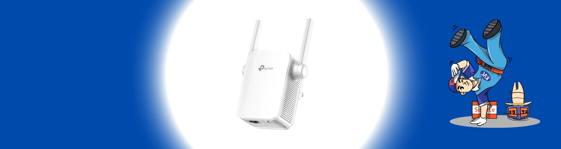 Wi-Fi Range Extender (ตัวขยายสัญญาณ Wi-Fi) ขยายสัญญาณให้ครอบคลุม สต๊อกล่าสุด %currentyear% จากร้านเควีซี คอมพิวเตอร์