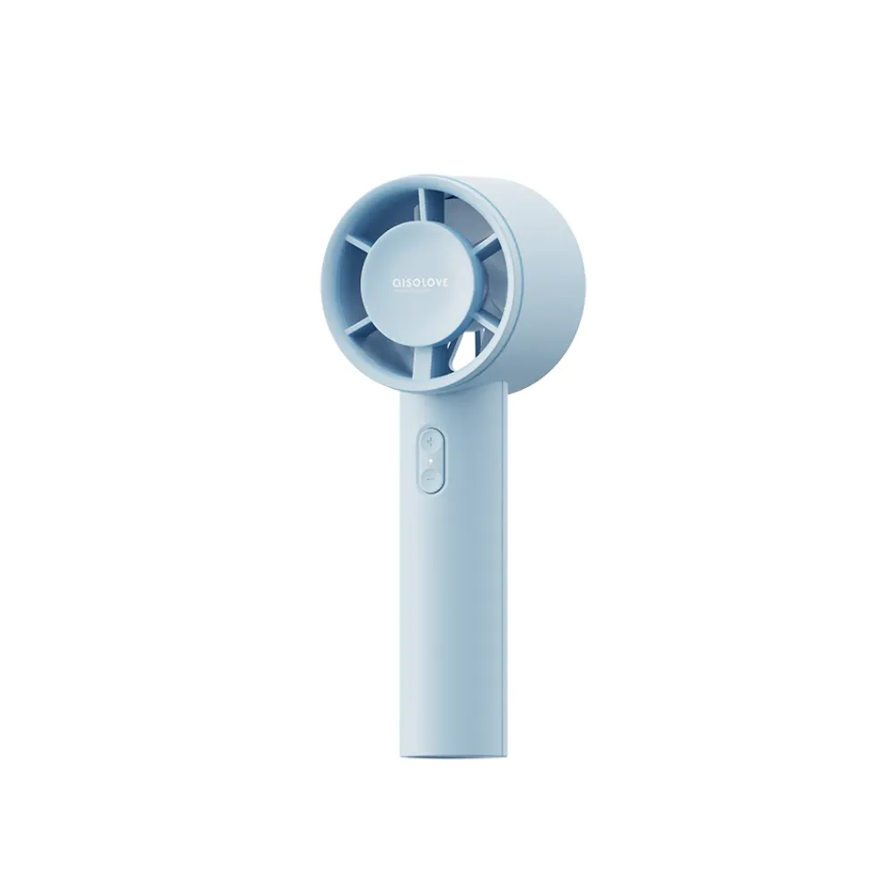 AISOLOVE F01 Handheld Fan พัดลมมือถือ สีฟ้า