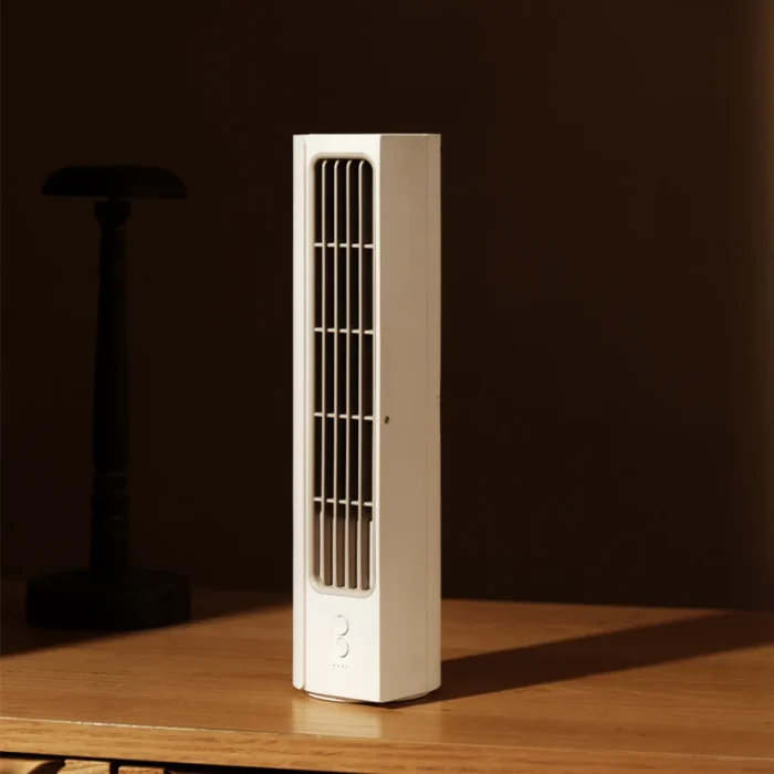 aisolove-f9-tower-fan-pink-2 AISOLOVE F9 Tower Fan พัดลมตั้งโต๊ะทรงทาวเวอร์ สีชมพู
