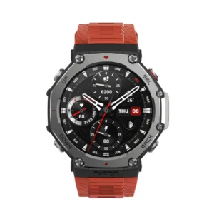 Amazfit T-Rex 3 Lava – สมาร์ทวอทช์สุดแกร่ง กันน้ำ 10ATM แบตอึด 27 วัน พร้อม GPS ขั้นสูง