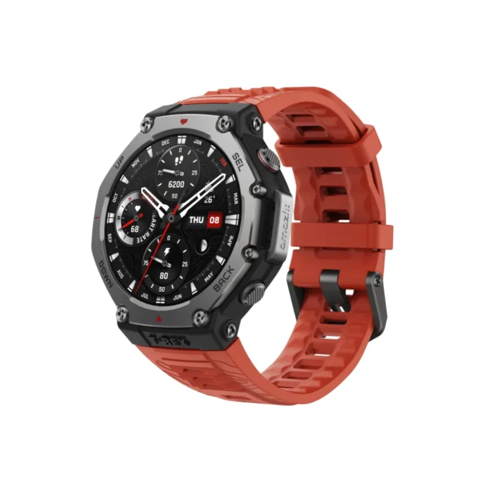 amazfit-t-rex-3-lava-3 Amazfit T-Rex 3 Lava – สมาร์ทวอทช์สุดแกร่ง กันน้ำ 10ATM แบตอึด 27 วัน พร้อม GPS ขั้นสูง
