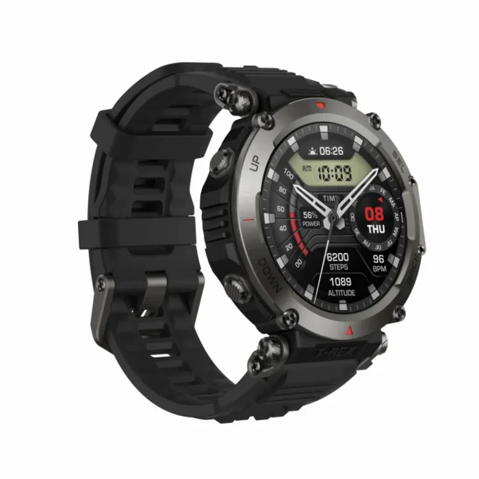 amazfit-t-rex-ultra-abyss-black-2 Amazfit T-Rex Ultra Abyss Black - สมาร์ทวอทช์สายลุย มาตรฐานทหาร กันน้ำ 10 ATM แบตอึด 20 วัน