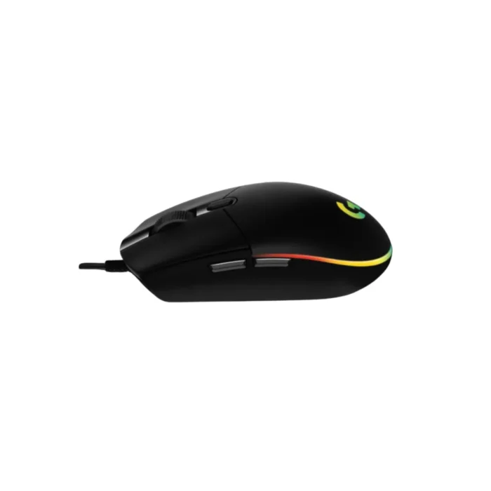 Logitech G102 GEN2 LIGHTSYNC เมาส์เกมมิ่งแบบมีสาย 8,000 DPI - RGB สีดำ