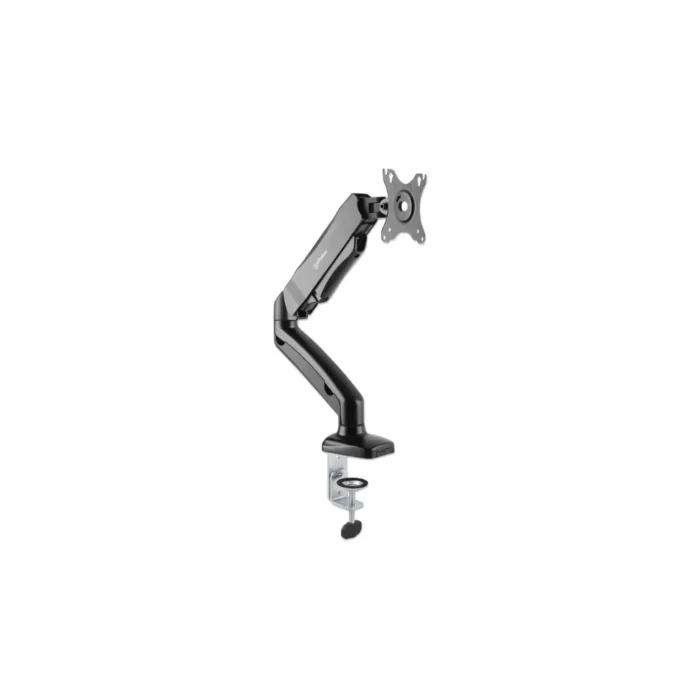 single-desk-mount-mht-462495-1 ขาแขวนจอคอมแก๊สสปริง แขนคู่ปรับอิสระ สำหรับจอ 17 - 32 นิ้ว