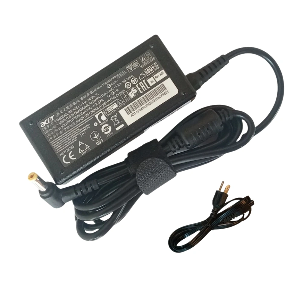 Acer Adapter 19V 2.37A 45W หัว 5.5 × 1.7mm สำหรับโน๊ตบุ๊ค