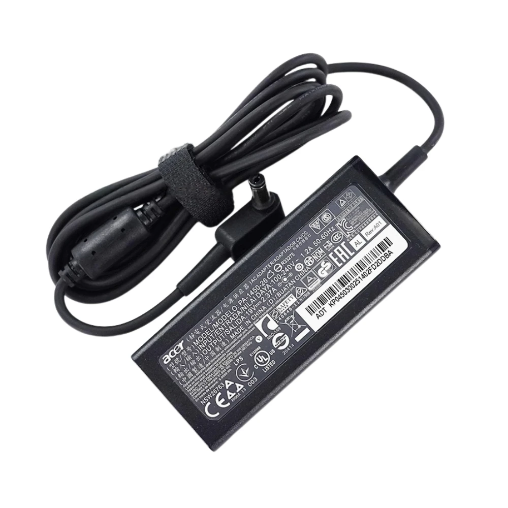 Acer Adapter 19V 2.37A 45W หัว 5.5 × 1.7mm สำหรับโน๊ตบุ๊ค