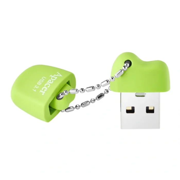 Apacer AH159 32GB Green 02 Apacer AH159 32GB Green แฟลชไดรฟ์สีเขียว